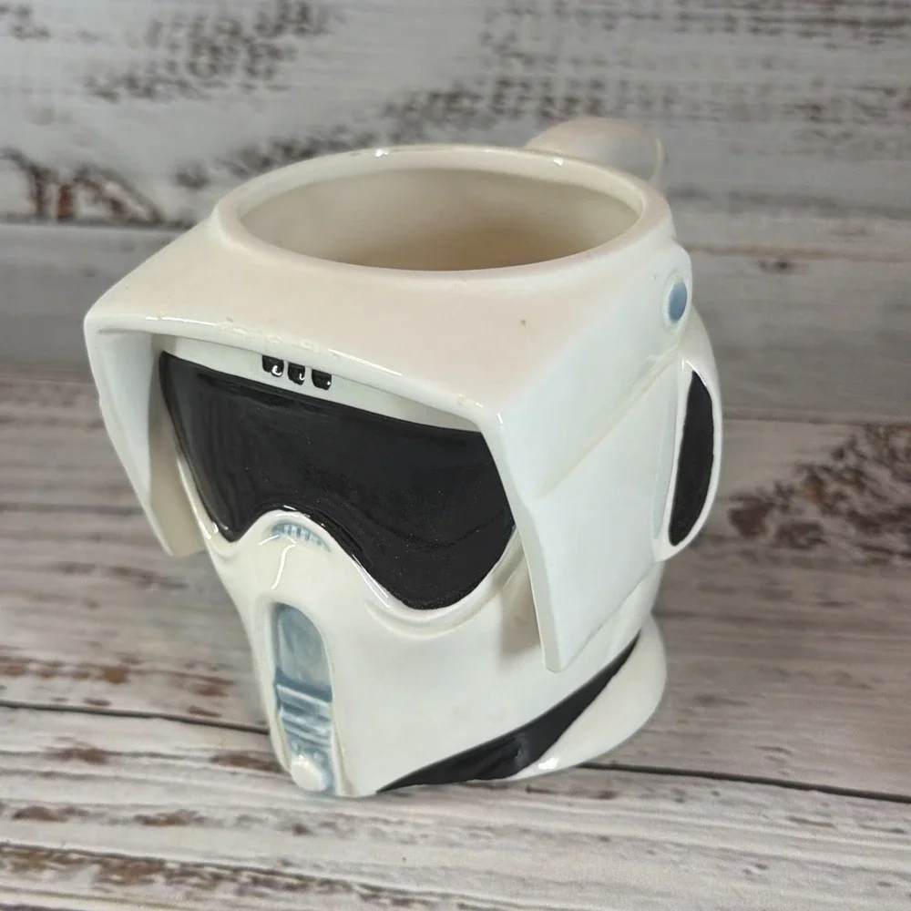 Vintage Star Wars Biker Scout Mug Cup Ceramic Sigma 1983